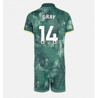 Dres Tottenham Hotspur Archie Gray #14 Tretina pre deti 2024-25 Krátky Rukáv (+ trenírky)